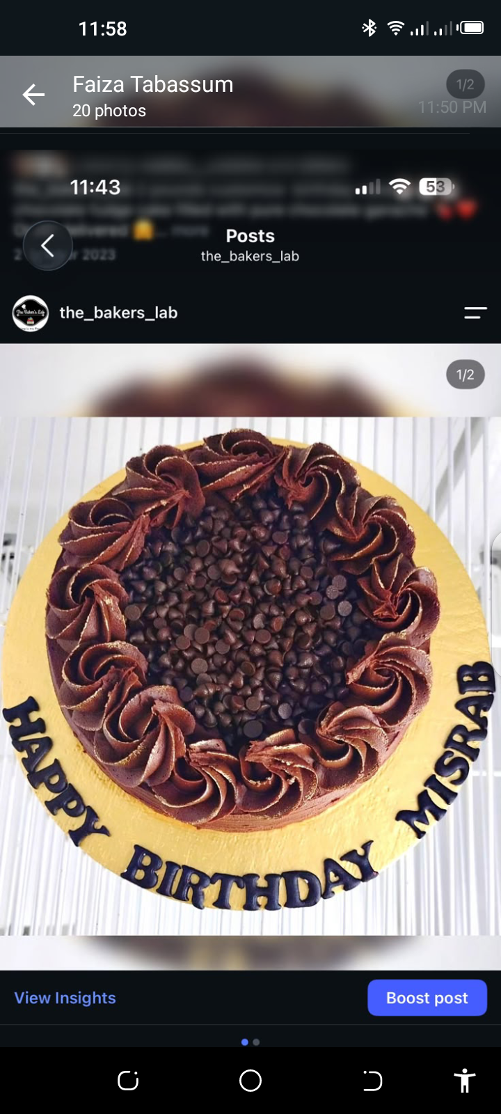 More Option cake